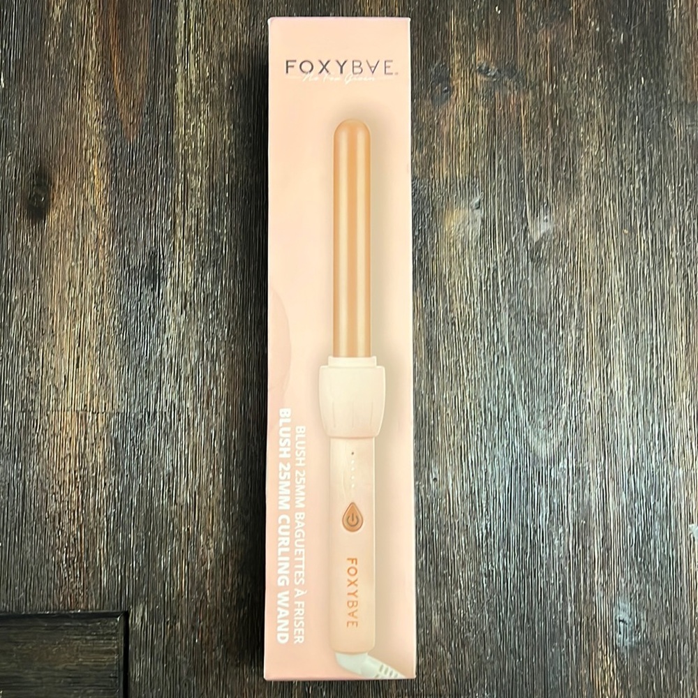 FOXYBAE BLUSH 25MM CURLING WAND